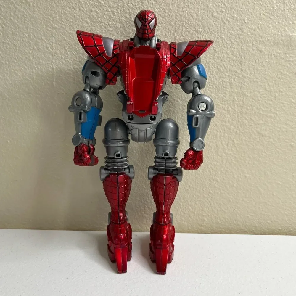 Toy Biz Marvel MegaMorphs 2005 Spider Man Transforming Figure Incomplete READ